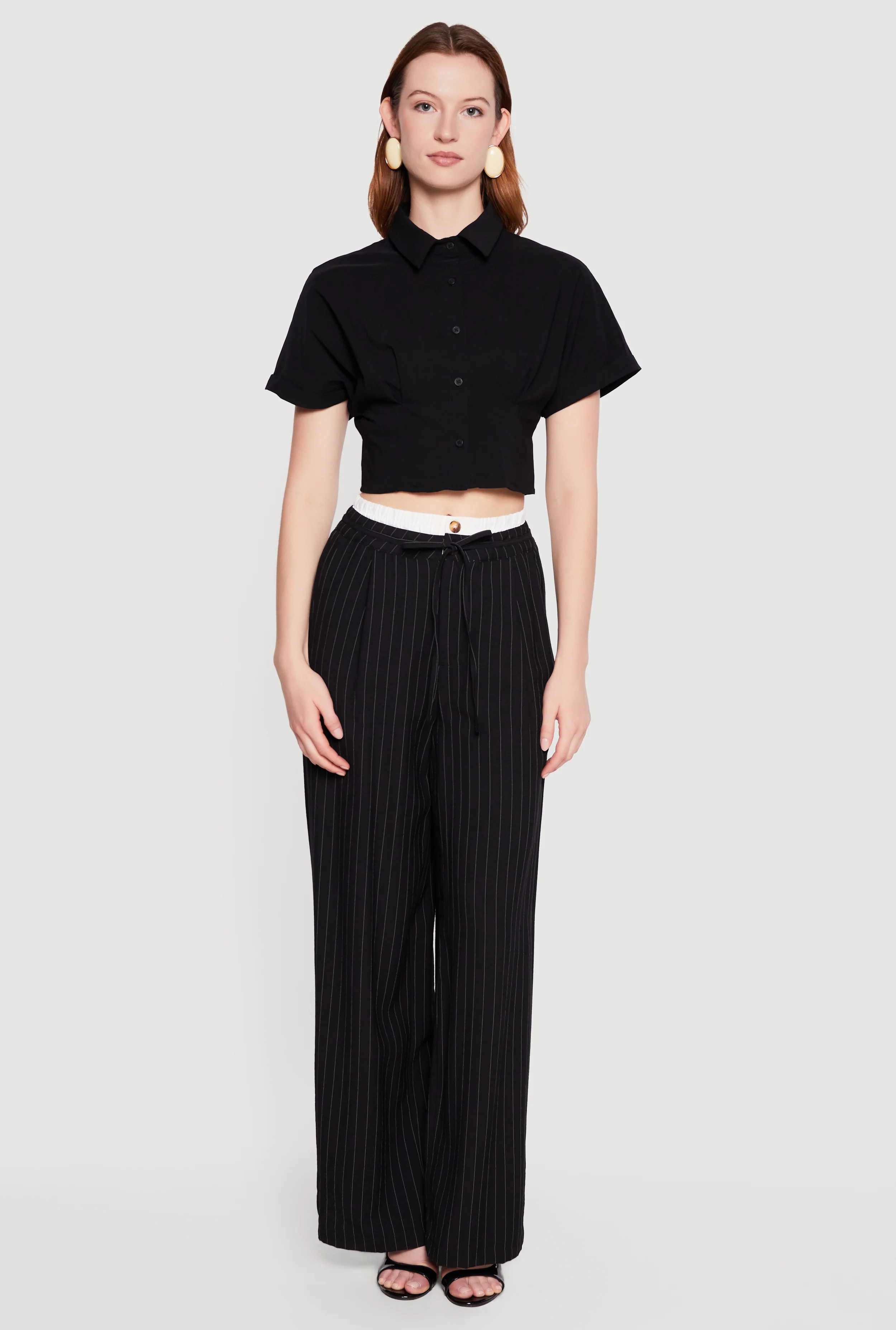 Black Crop Tops